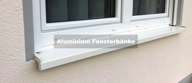 Außen-Fensterbänke aus Aluminium