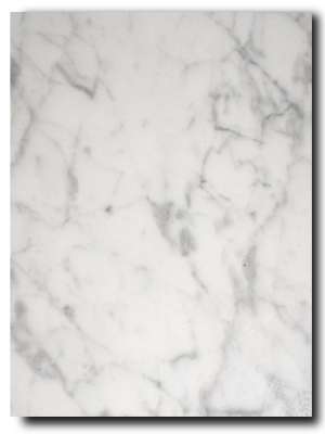 Bianco Carrara, weiß marmoriert